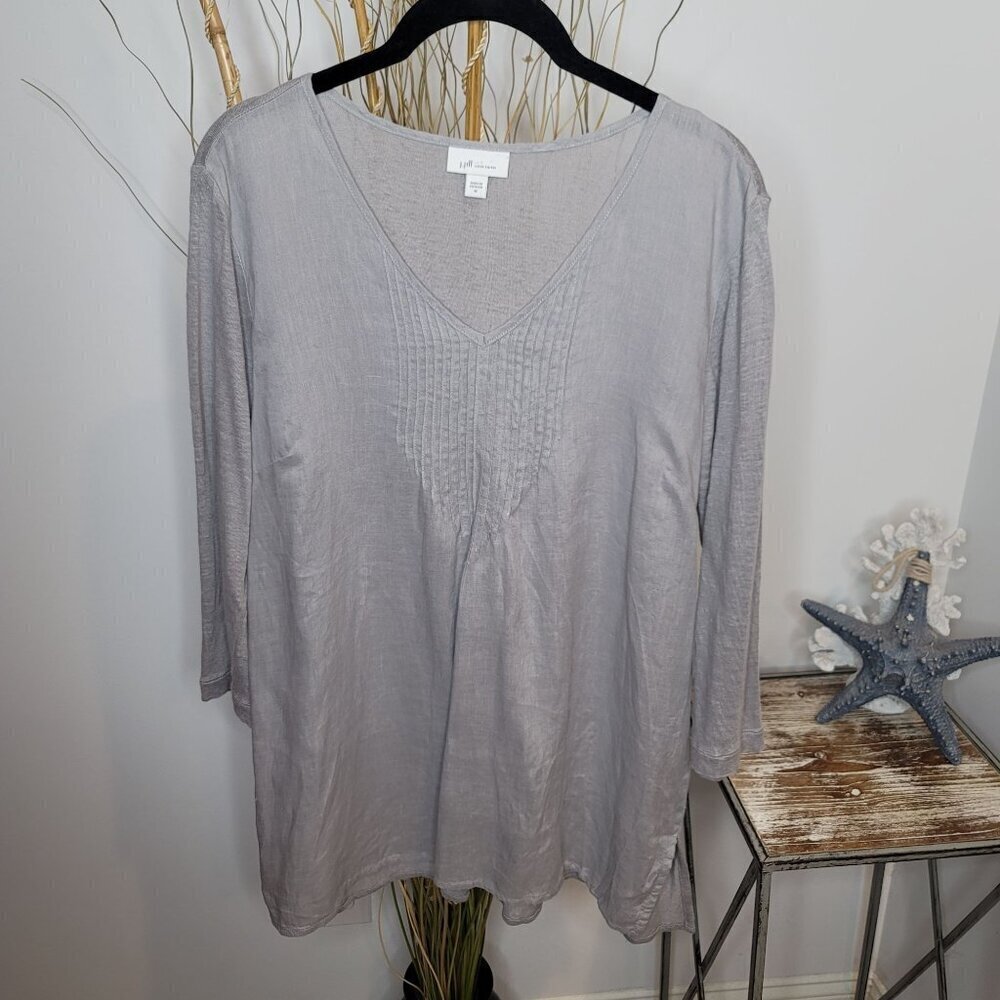J. Jill‎ Love Linen Blouse Womens Medium